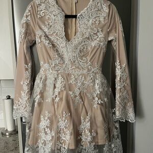 White Lace Dress